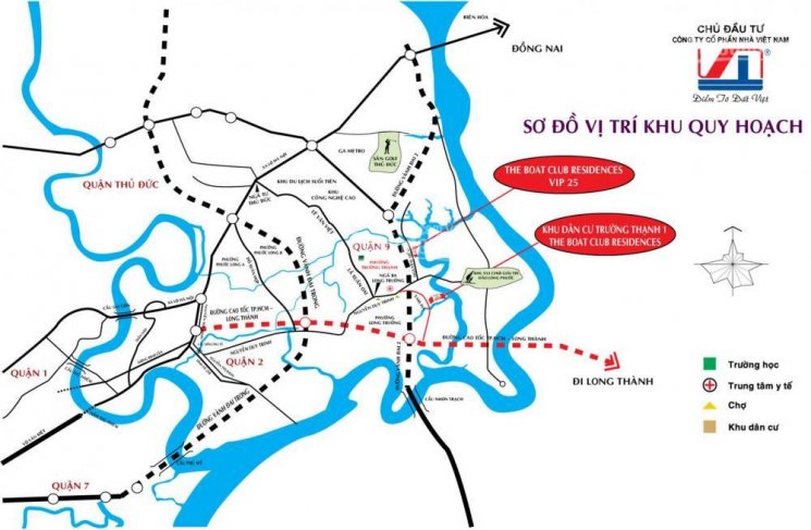 sơ đô vị trí BCR Tam Đa