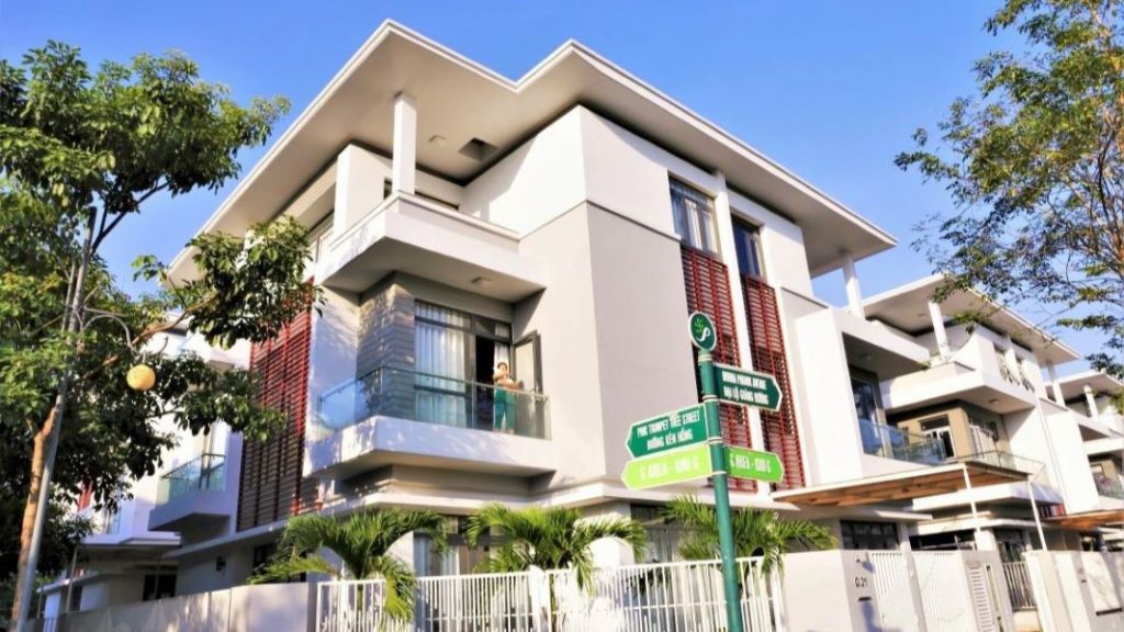 Biệt thự Phố Đông Village căn góc