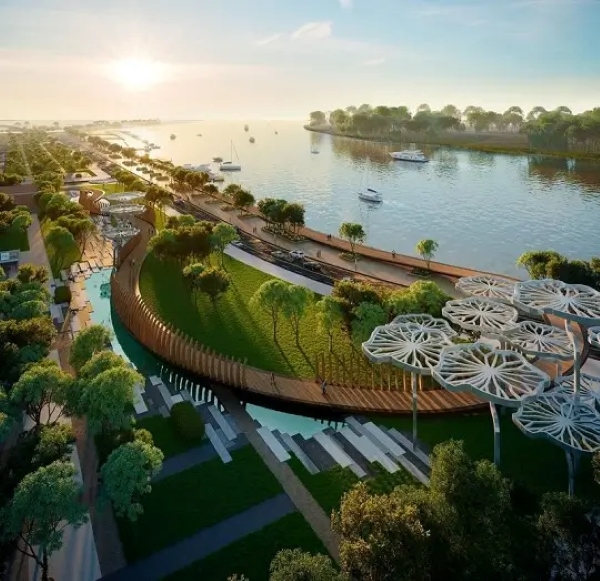 The-Global-City-Tien-ich-doc-song các tiện ích dọc sông tại The Global City