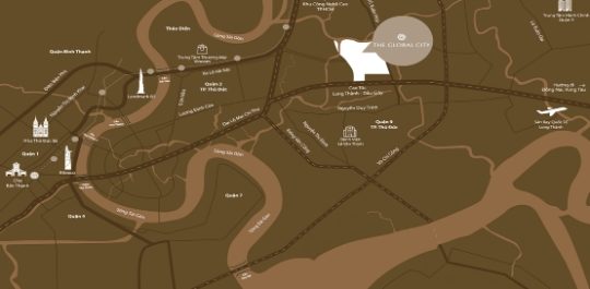 ban-do-tron-vi-trí-the-global-city bản đồ vị trí The Global City - bản đồ trơn, Newhouse