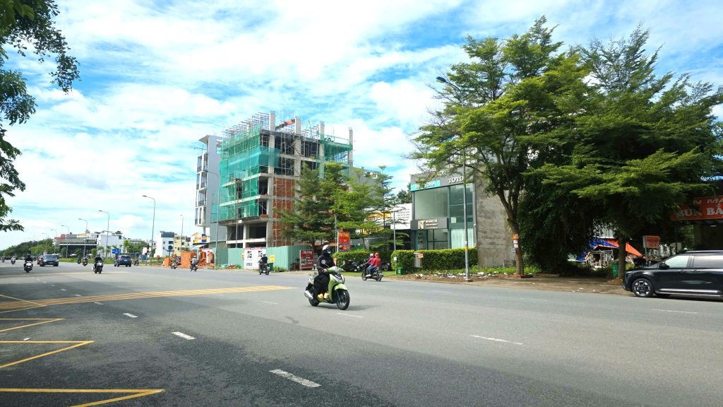 vị trí đường Trương Văn Bang