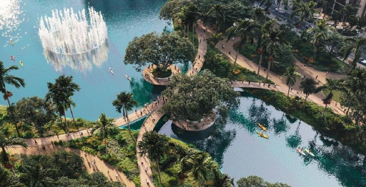 The Global City - Tiện ích Cầu ánh trăng